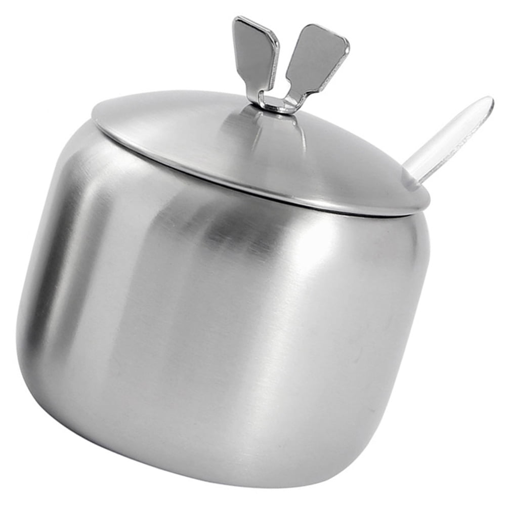 Spice Jar Seasoning Jars Sugar Bowl with Lid Kitchen Storage Canisters