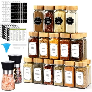 Glass Spice Bottles