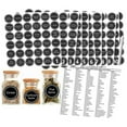 thumbnail image 1 of Spice Labels, Spice Jar Labels for Spice Containers, Waterproof Adhesive Preprinted Spice Labels, Black Tear Resistant Sticker for Kitchen Jars Caps Food Containers Spice Organizers, 1 of 9