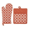 thumbnail image 1 of Spice Lattice Oven Mitt And Potholder Set, 1 of 3