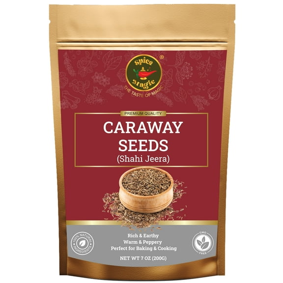 Spice Magic Caraway Seeds | 7oz (200g) 100% Pure & Natural
