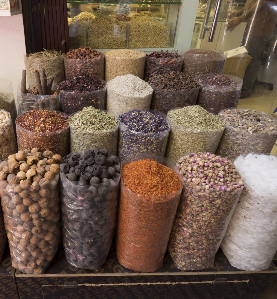 Spice Market Dubai United Arab Emirates Canvas Art - Panoramic Images (24 x 24)