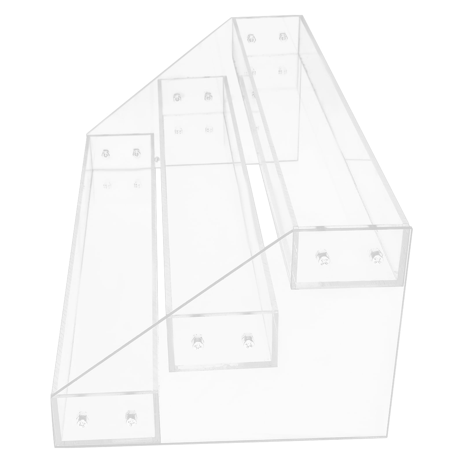 Spice Rack Acrylic Organizer Kitchen Holder Shelf Storage Cake ...