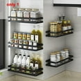 thumbnail image 1 of Spice Rack Kitchenware Wall-Mounted Punch-Free Household Storage Drain A, 1 of 6