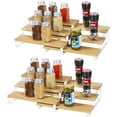 thumbnail image 1 of Spice Rack Organizer Bamboo-White - 4PCS, 1 of 5