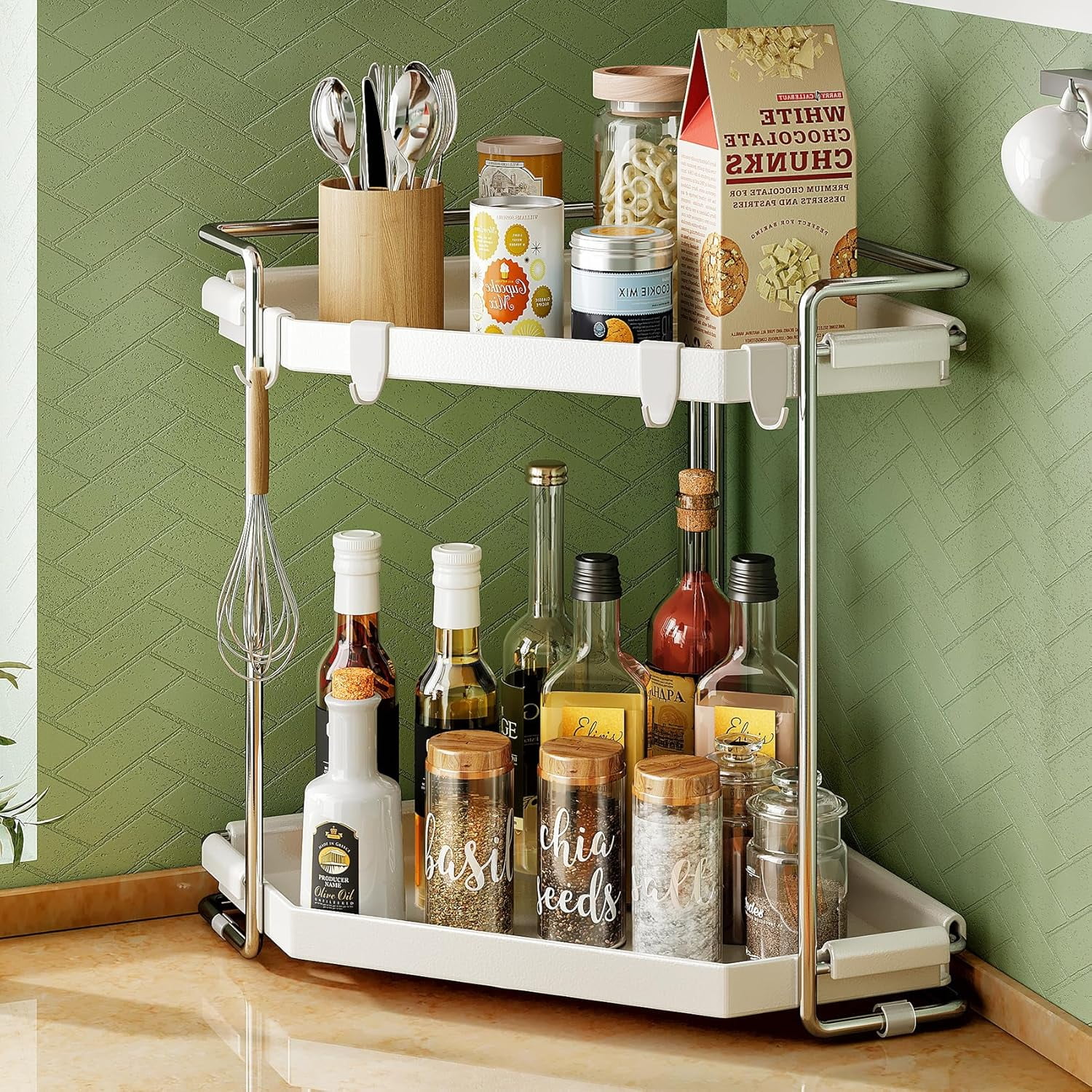 Tier Corner Spice Rack