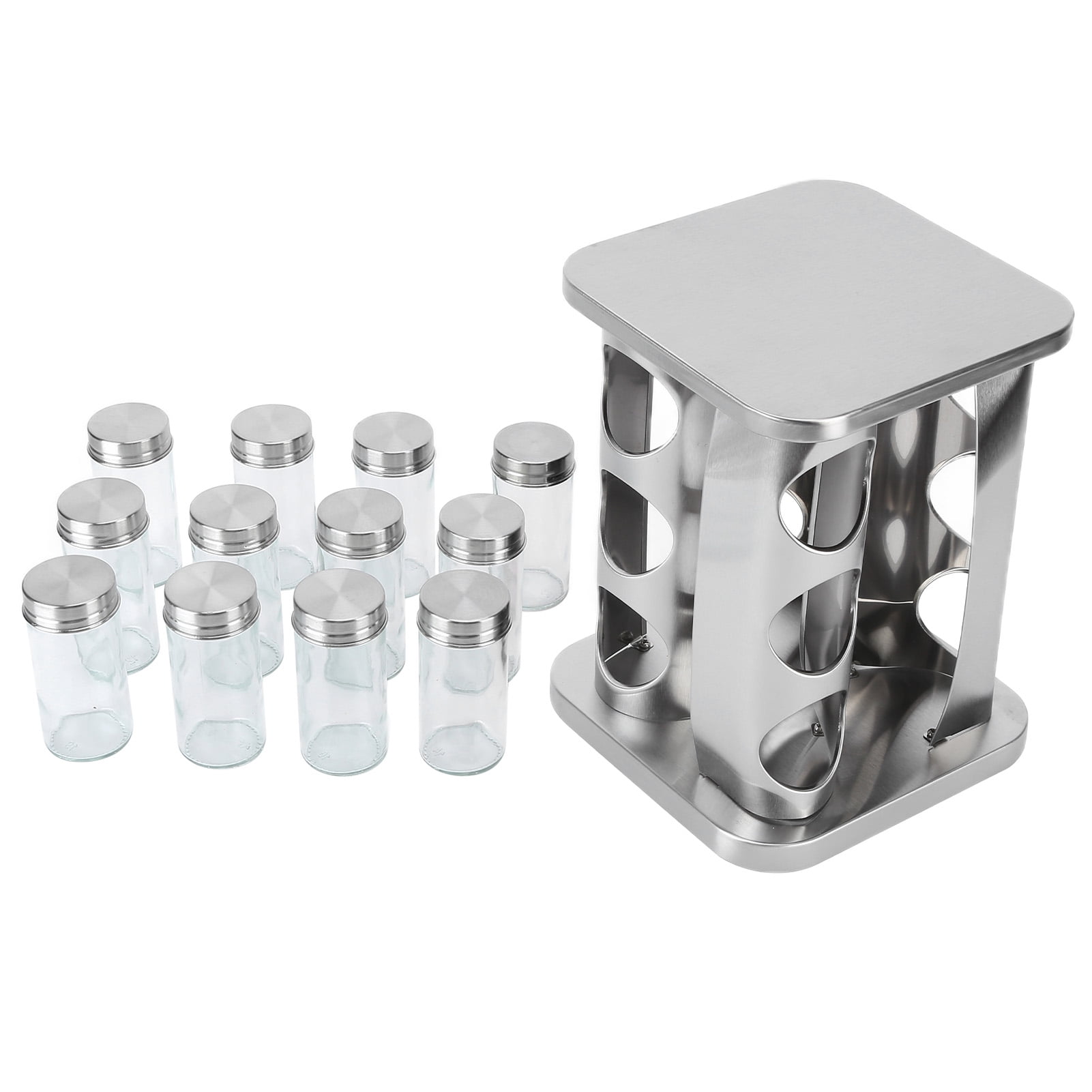 Spice Seasoning Bottle Shelf, Convenient To Use Firmly Rotating Spice