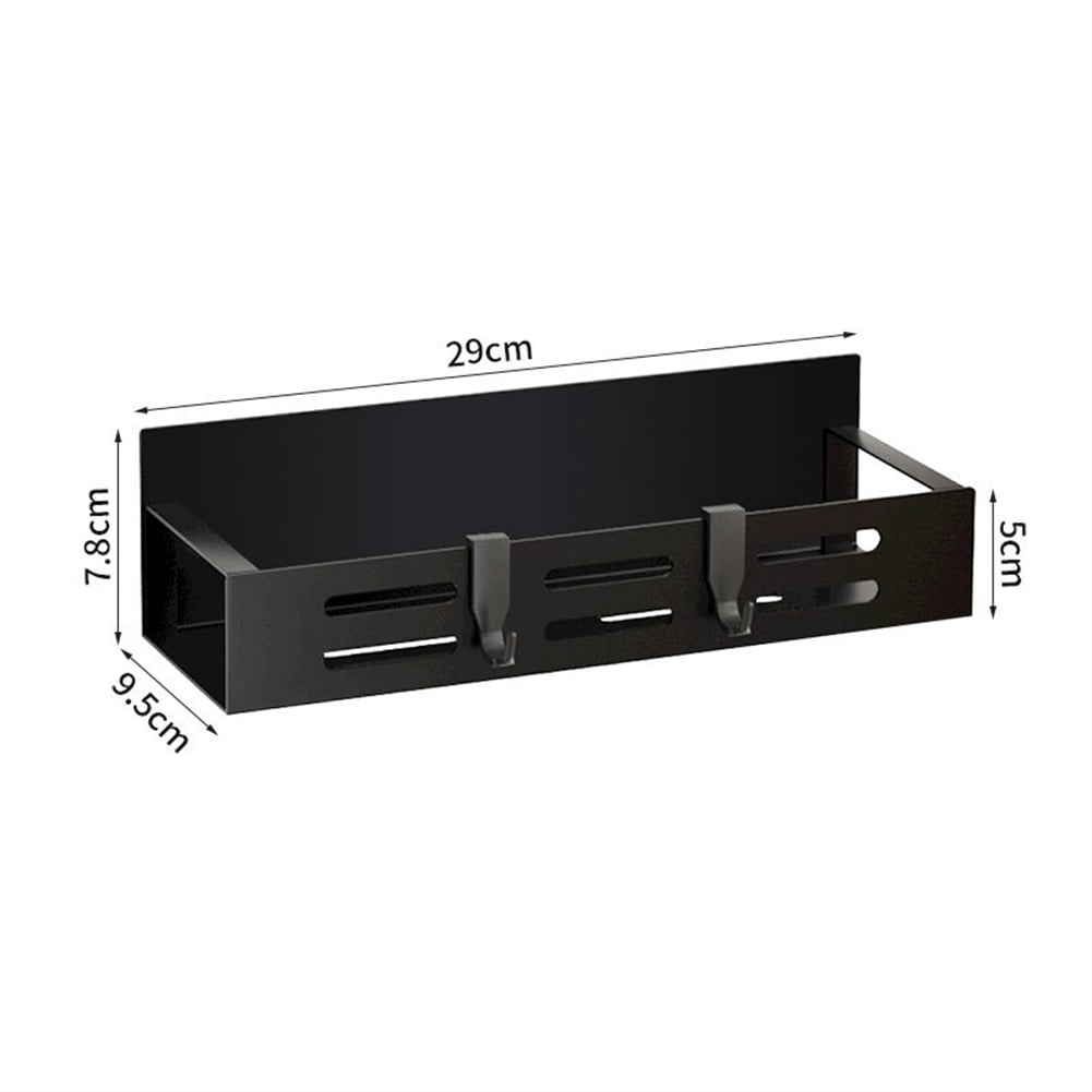 Spice Storage Holder Magnetic Rack With Hooks For Refrigerator Cupboard ...