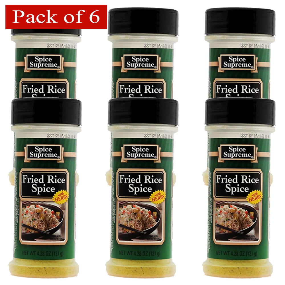 Fried Rice Seasoning Crafted with 100% Natural Herbs and Spices with No  Artificial or preservatives, No Salt, No Sugar, No MSG, Gluten, Great For
