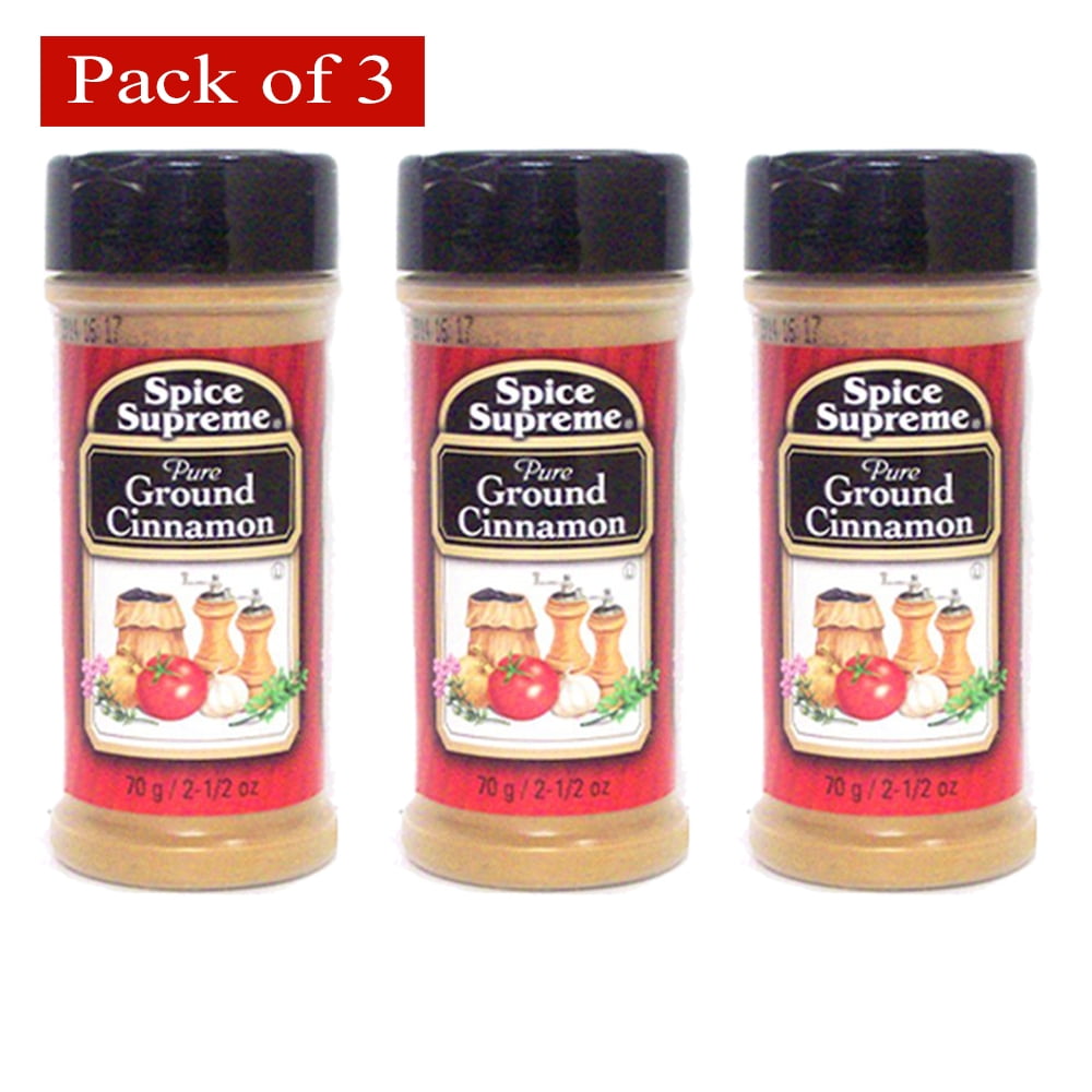 Spice Supreme Ground Cinnamon (71g) (Pack of 3)