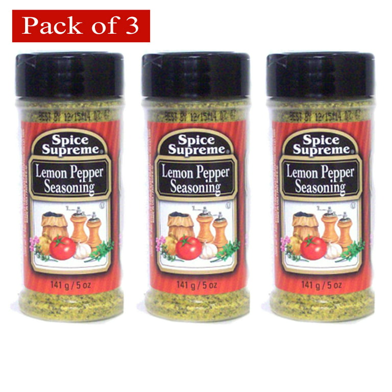 Spice Supreme- Lemon Pepper Seasoning (141g) (Pack of 3) 