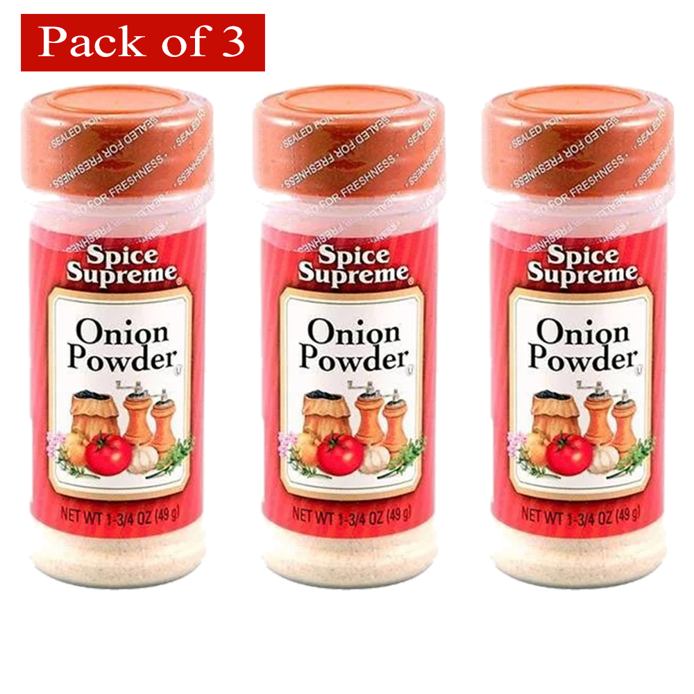 Spice Supreme Onion Powder (49g) (Pack of 3)