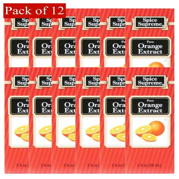 Spice Supreme - Pure Orange Extract (59ml) 309803 - Pack of 12