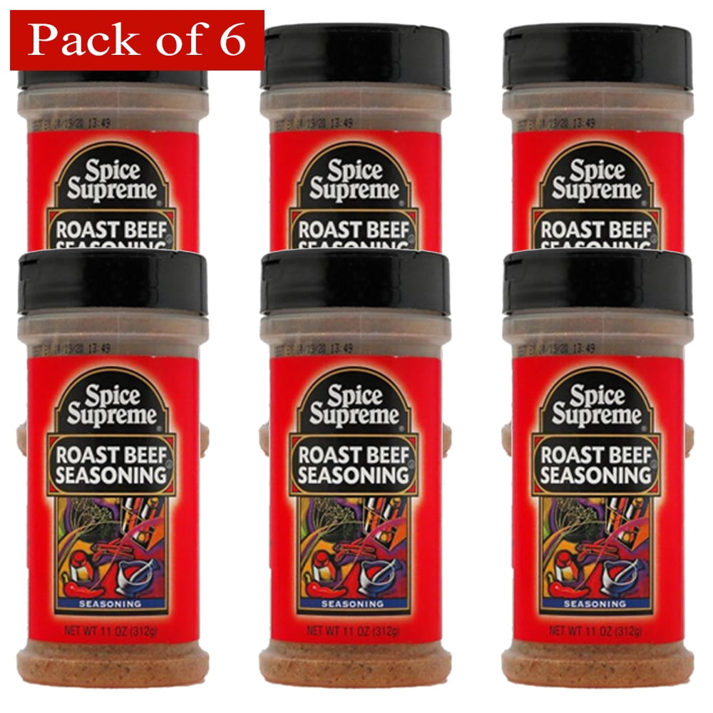 https://i5.walmartimages.com/seo/Spice-Supreme-Roast-Beef-Seasoning-11-Oz-Pack-of-6_6596af6c-c87f-4a38-a599-df89bc3fe962.e29116ebd182813f697bcf45f054a5b7.jpeg