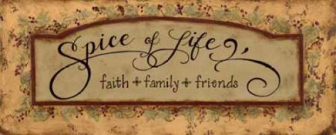 Spice of Life Canvas Art - Pamela Smith (10 x 20)