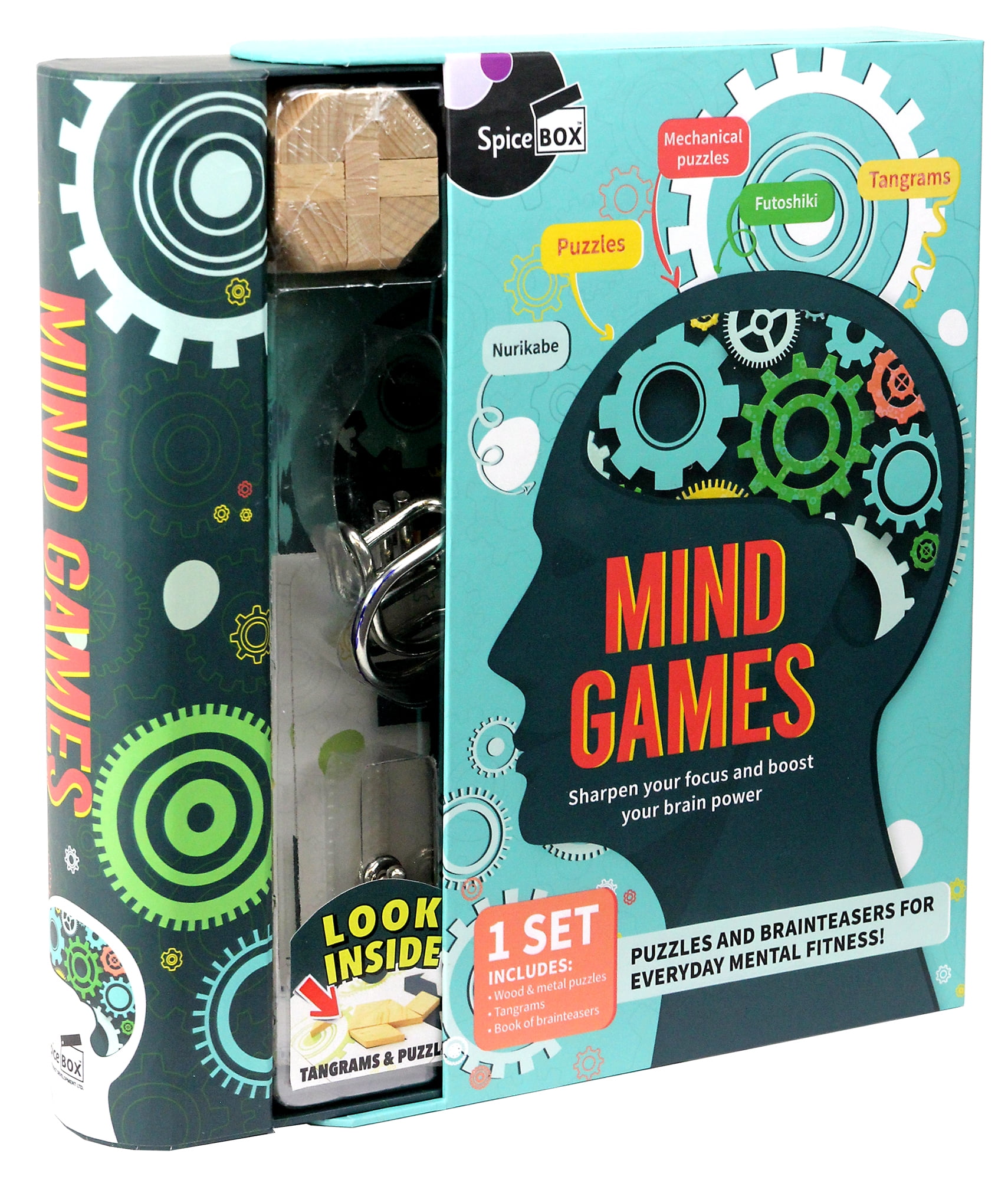 SpiceBox Adult Art Craft & Hobby Kits Gift Set Mind Games