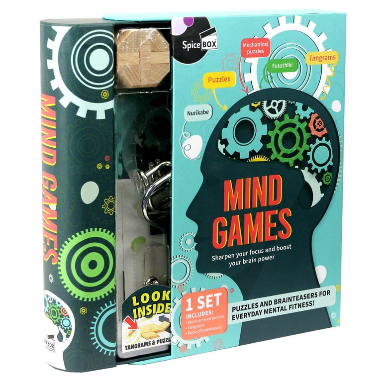 SpiceBox Adult Art Craft & Hobby Kits Gift Set Mind Games