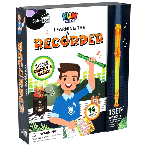 SpiceBox Children's Activity Kits Fun With Recorder