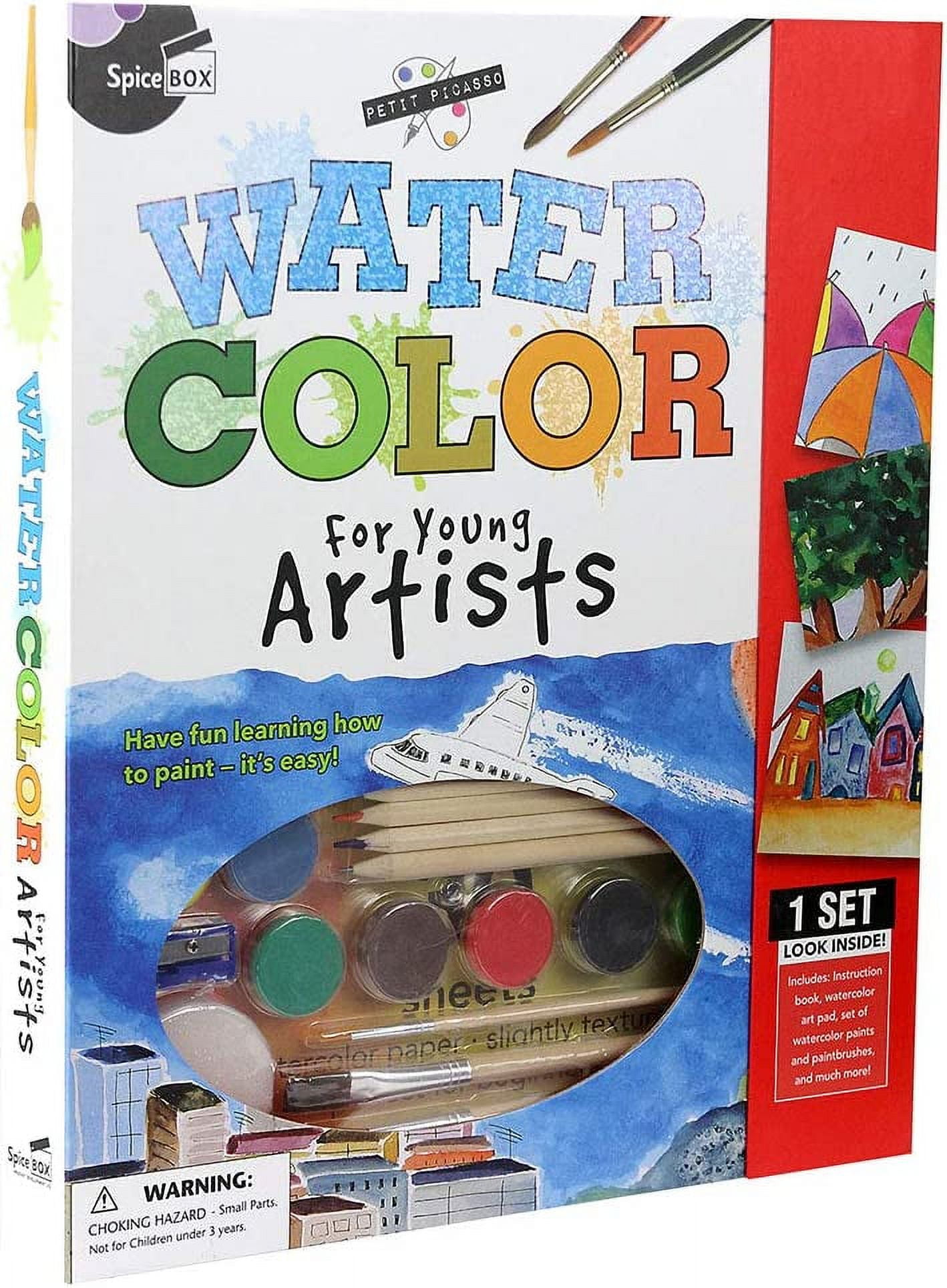 Water Colors, 12 Colours High Concentration Kids Watercolor Paint Set  Strong Adhesion For Drawing For Painting For DIY