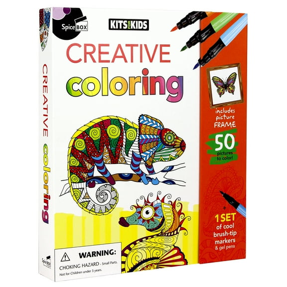 SpiceBox Creative Coloring Kit