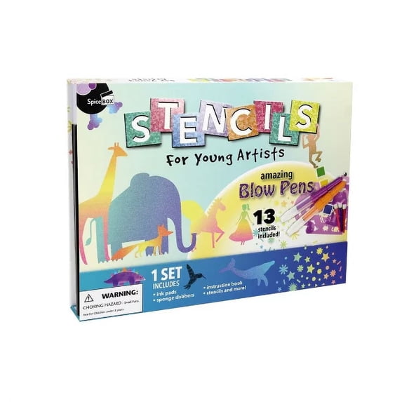 SpiceBox Stencils for Young Artists Kit