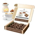 thumbnail image 1 of Spiced Cappuccino Wax Melts Heart Shaped in Gift Box, Spotless Leopard, 16 x .18oz, 1 of 8