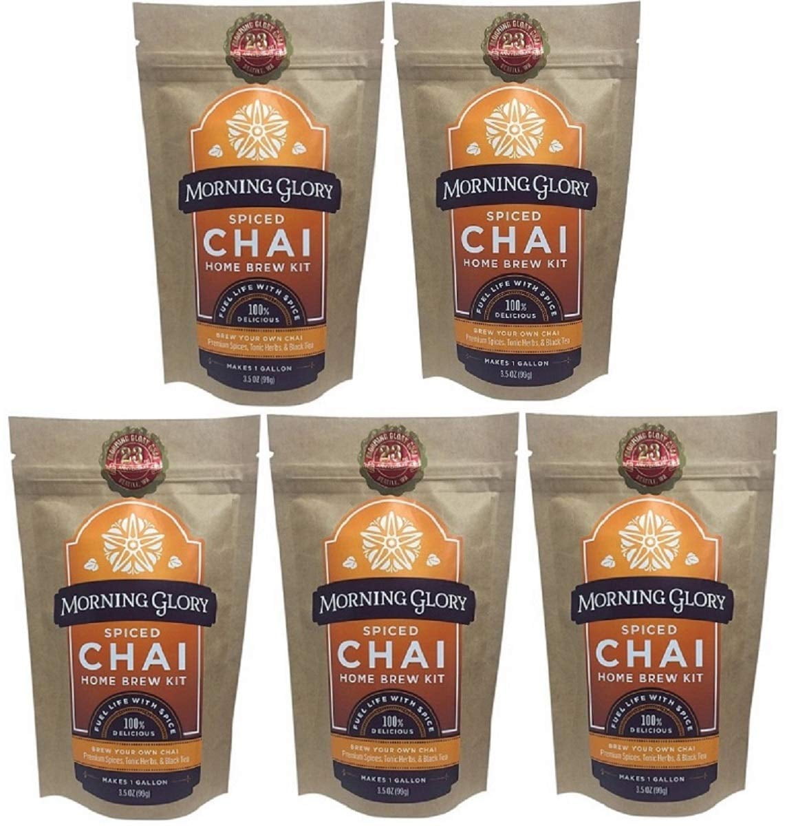 Spiced Chai Tea Mix Home Brew Kit for Natural Healy Tea or Latte Mix
