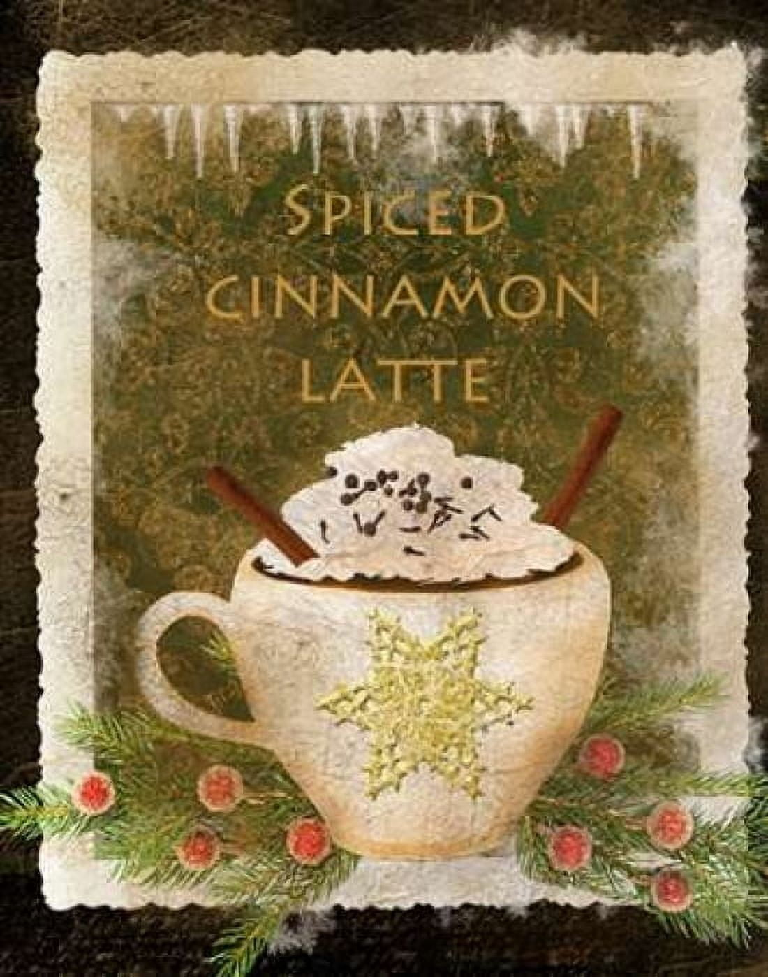 Spiced Cinnamon Latte Canvas Art - Beth Albert (22 x 28)