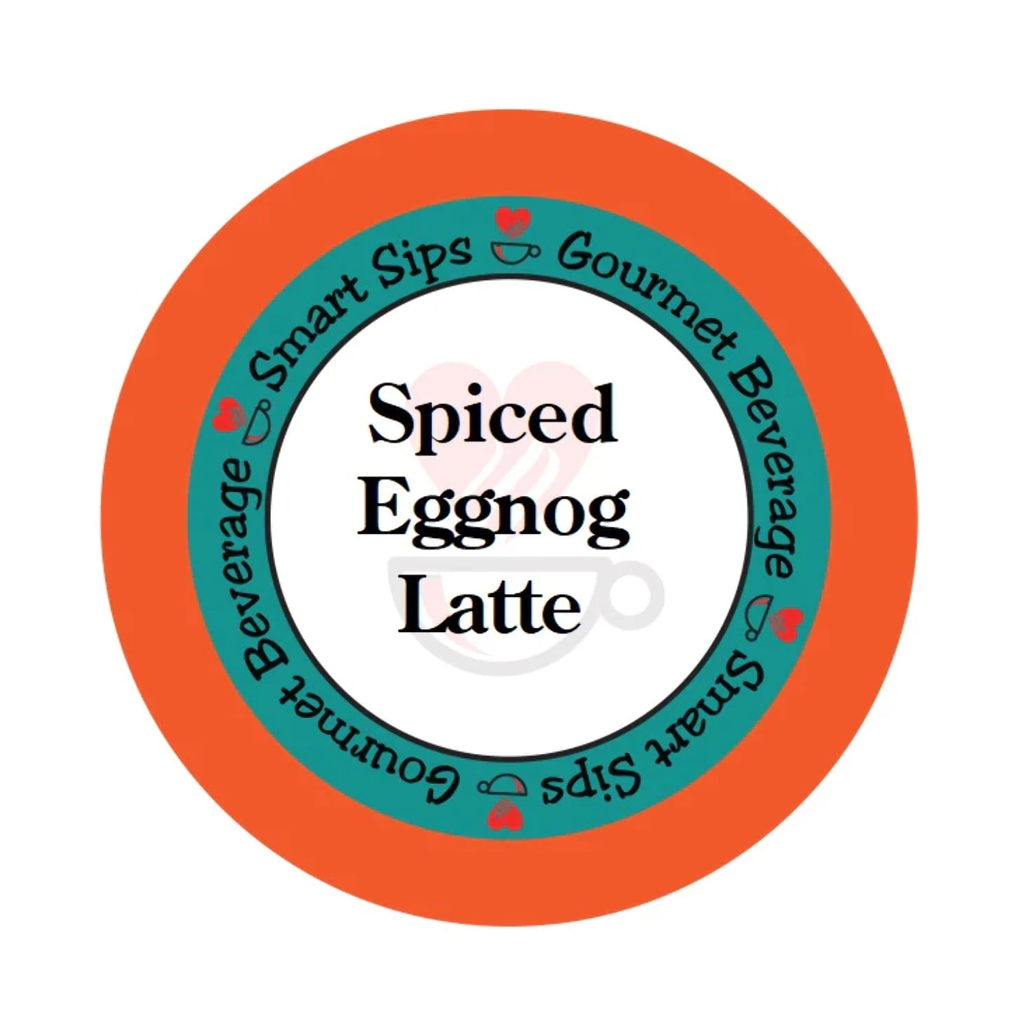 Spiced Eggnog Latte, 24 Count Single Serve Pods for Keurig K Cup