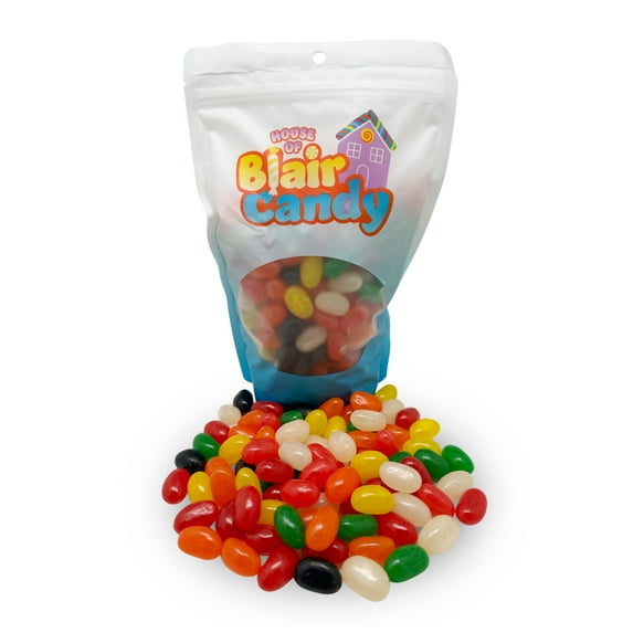 Spiced Flavored Jumbo Jelly Beans - 2 lb Resealable Stand-up Candy Bag (Approx. 170 Pieces)