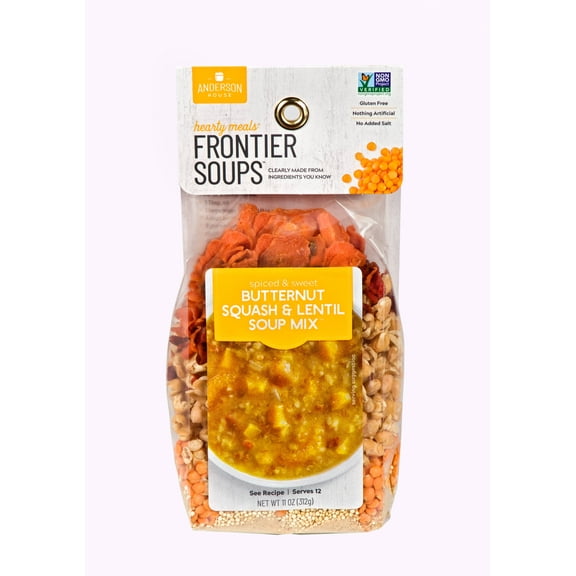 Spiced & Sweet Butternut Squash & Lentil Soup Mix - Gluten Free