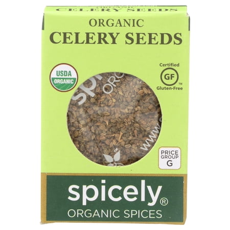 Spicely Organics Celery Seeds, 0.35 oz