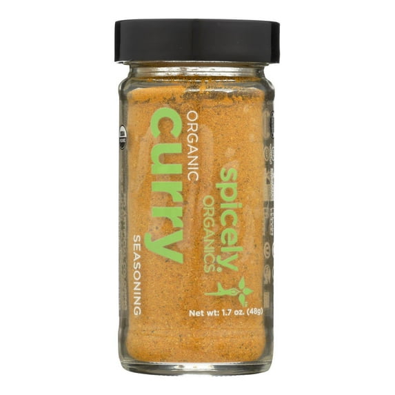 (Price/case)Spicely Organics - Organic Curry - Powder - Case of 3 - 1.7 oz.