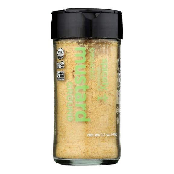 Spicely Organics - Organic Mustard - Ground - Case of 3 - 1.7 oz.