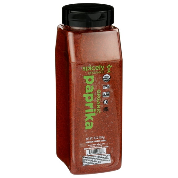 Spicely Organics Paprika Club Size Certified Gluten Free