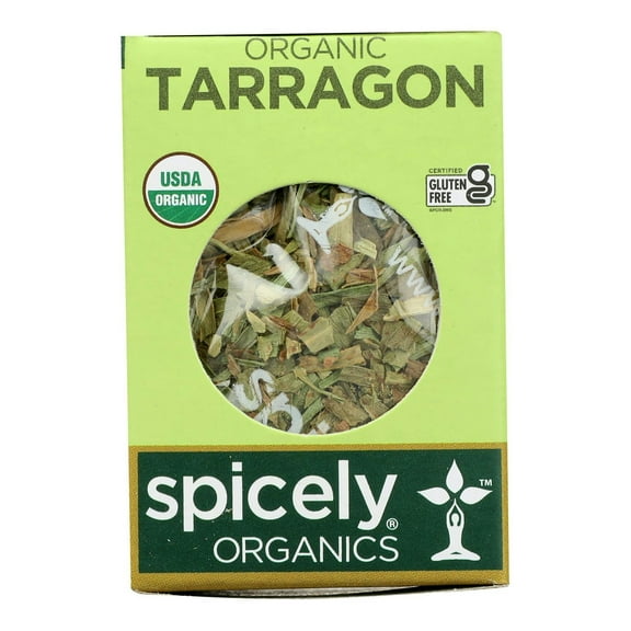 Spicely Organics Spice Tarragon Box 0.1 oz (Pack Of 12)