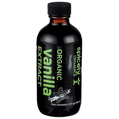 Spicely Organics Vanilla Extract Seasoning Jar 4 oz (Pack of 3)