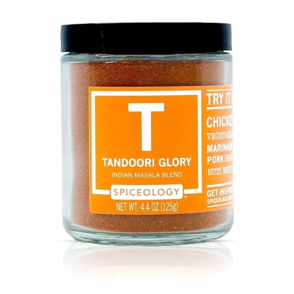 Spiceology Tandoori Glory Indian Masala All-Purpose Seasoning, 4.4 oz