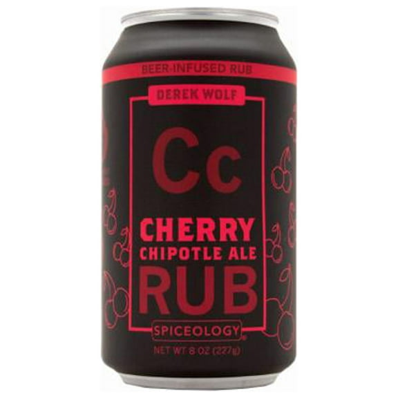 Spiceology 10551 Cherry Chipotle BBQ Rub, 8-oz. - Quantity 6
