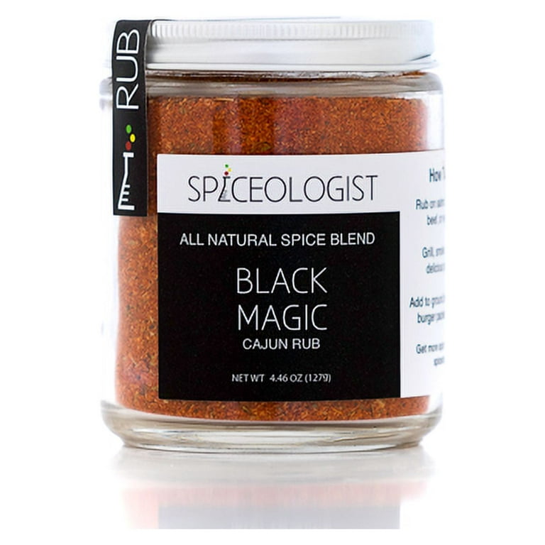 Spiceologist Black Magic Cajun Rub - 4.4 oz jar
