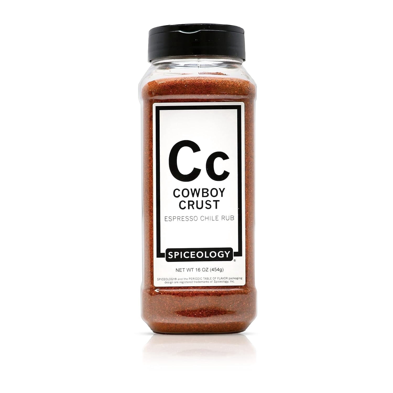 Spiceology Cowboy Crust Espresso Chile Seasoning Rub, 16 oz