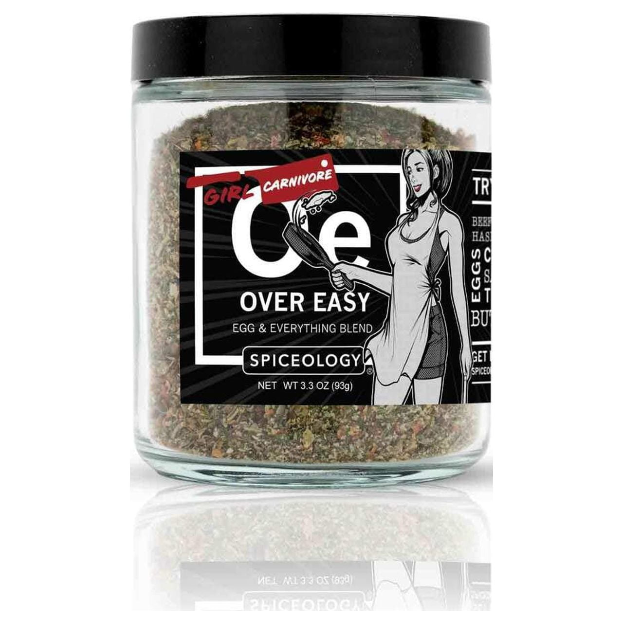 Spiceology Girl Carnivore RE32 Over Easy Egg Everything Seasoning