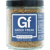 Spiceology Greek Freak Mediterranean Blend Rub - Pack of 4 Value Multipack