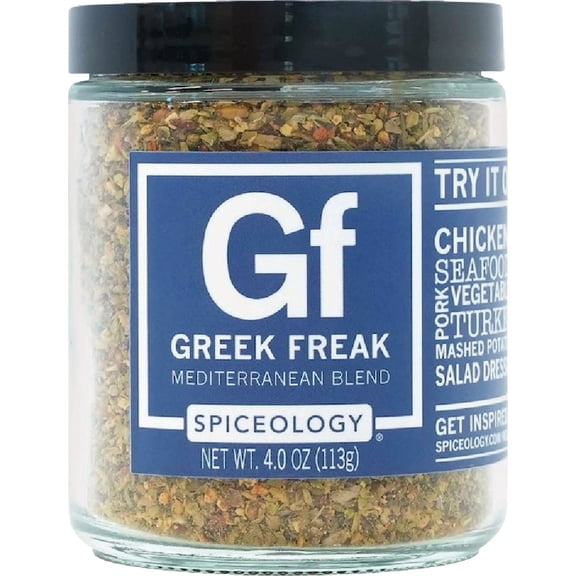 Spiceology Greek Freak Mediterranean Blend Rub - Pack of 4