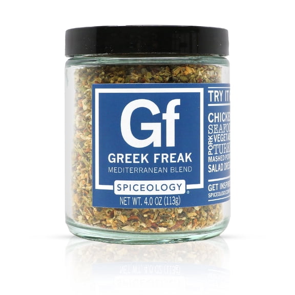 Spiceology Greek Freak Mediterranean All-Purpose Seasoning, 4 oz