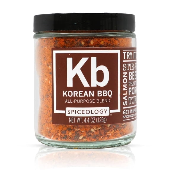 Spiceology Korean BBQ Seasoning Sweet & Savory Asian Rub, 4.4 oz