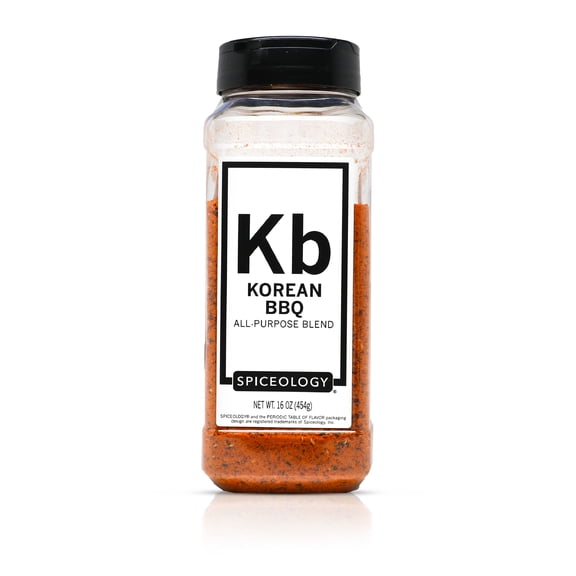 Spiceology Korean BBQ Seasoning Sweet & Savory Asian Rub Gluten Free, 16 Oz
