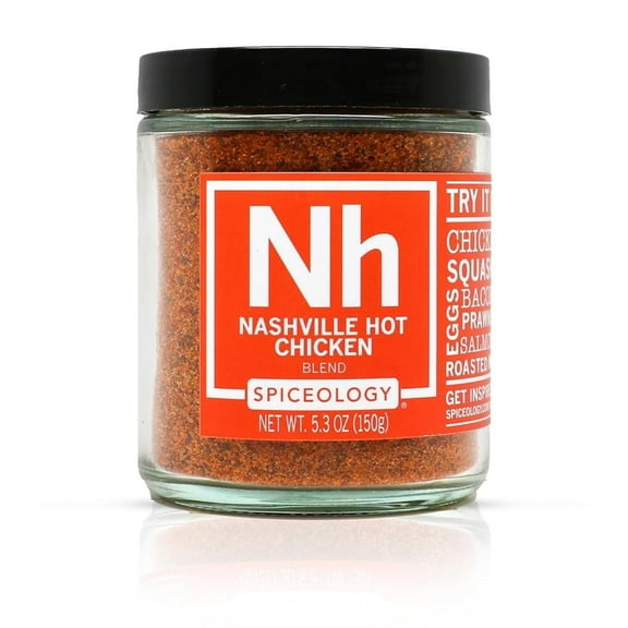 Spiceology – Nashville Hot Chicken Seasoning – Spice Rub with Cayenne, Paprika & Garlic – Dry Rub for Wings, BBQ & More – 5.3 oz