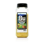 Spiceology & Sasquatch BBQ - Butter Toss - Savory Butter Seasoning BBQ Spice Blend - Use On: Steak, Chicken, Pasta, Popcorn and Potatoes - 23 oz