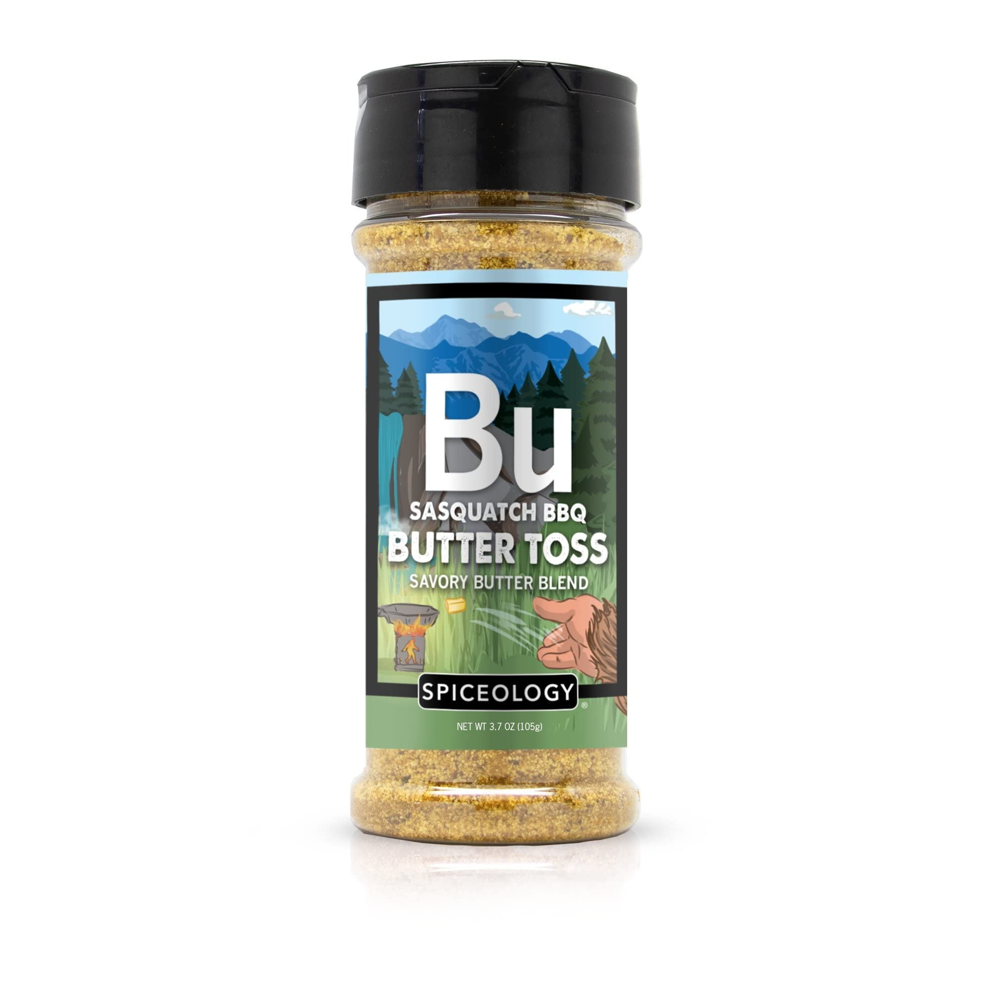 Spiceology & Sasquatch BBQ STF9 Butter Toss Savory Butter Seasoning